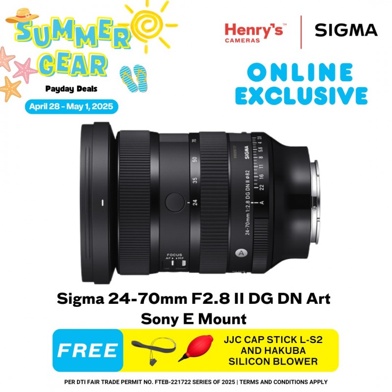 Sigma 24-70mm F2.8 II DG DN Art Sony E Mount Sigma 24-70mm F2.8 II DG DN Art Sony E Mount